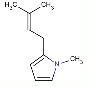 87728-87-8  1H-Pyrrole, 1-methyl-2-(3-methyl-2-butenyl)-