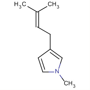 87728-88-9  1H-Pyrrole, 1-methyl-3-(3-methyl-2-butenyl)-