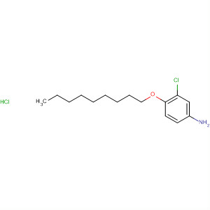 87740-19-0  Benzenamine, 3-chloro-4-(nonyloxy)-, hydrochloride