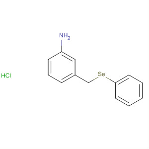 87740-24-7  Benzenamine, 3-[(phenylseleno)methyl]-, hydrochloride