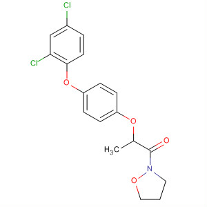 87757-16-2  Isoxazolidine, 2-[2-[4-(2,4-dichlorophenoxy)phenoxy]-1-oxopropyl]-