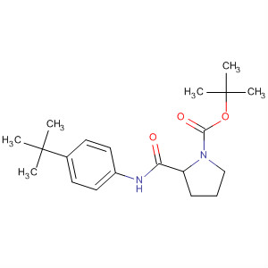 877593-49-2  1-Pyrrolidinecarboxylic acid,2-[[[4-(1,1-dimethylethyl)phenyl]amino]carbonyl]-, 1,1-dimethylethylester, (2R)-