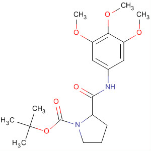 877594-20-2  1-Pyrrolidinecarboxylic acid,2-[[(3,4,5-trimethoxyphenyl)amino]carbonyl]-, 1,1-dimethylethyl ester,(2R)-