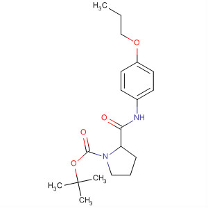877594-24-6  1-Pyrrolidinecarboxylic acid, 2-[[(4-propoxyphenyl)amino]carbonyl]-,1,1-dimethylethyl ester, (2R)-