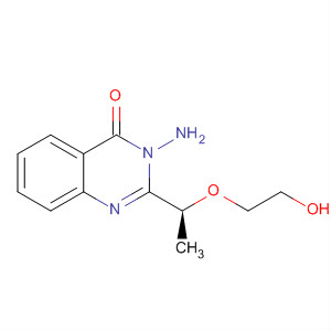 874534-89-1  4(3H)-Quinazolinone, 3-amino-2-[(1S)-1-(2-hydroxyethoxy)ethyl]-