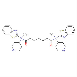 874536-25-1  4-Piperidinamine,1,1'-(1,7-dioxo-1,7-heptanediyl)bis[N-2-benzothiazolyl-N-methyl- 874536-25-1  4-Piperidinamine,1,1'-(1,7-dioxo-1,7-heptanediyl)bis[N-2-benzothiazolyl-N-methyl-