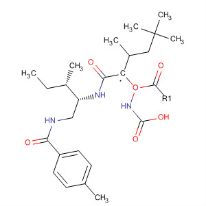 874575-13-0  Carbamic acid,[(1S)-2-methyl-1-[[[(1S,2S)-2-methyl-1-[[(4-methylbenzoyl)amino]methyl]butyl]amino]carbonyl]propyl]-, 1,1-dimethylethyl ester