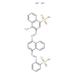 874617-80-8  1-Naphthalenesulfonic acid,4-amino-3-[[4-[(2-sulfophenyl)azo]-1-naphthalenyl]azo]-, disodium salt