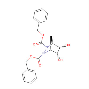 874620-50-5  2,3-Diazabicyclo[2.2.1]heptane-2,3-dicarboxylic acid, 5,6-dihydroxy-,bis(phenylmethyl) ester, (1S,4R,5S,6R)-