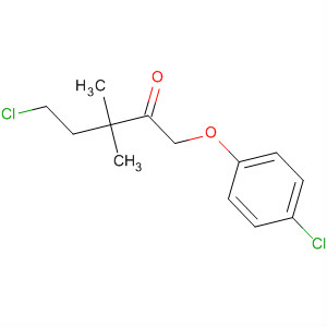 87465-66-5  2-Pentanone, 5-chloro-1-(4-chlorophenoxy)-3,3-dimethyl-