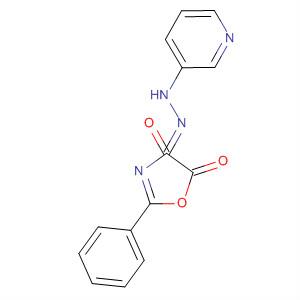 874656-52-7  4,5-Oxazoledione, 2-phenyl-, 4-(3-pyridinylhydrazone)