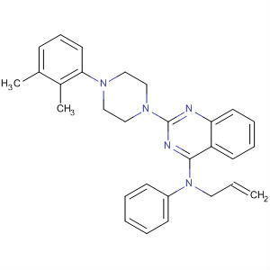 874744-54-4  4-Quinazolinamine,2-[4-(2,3-dimethylphenyl)-1-piperazinyl]-N-phenyl-N-2-propenyl-