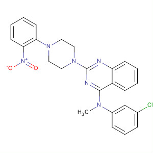874744-55-5  4-Quinazolinamine,N-(3-chlorophenyl)-N-methyl-2-[4-(2-nitrophenyl)-1-piperazinyl]-