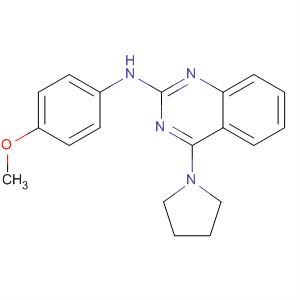 874744-96-4  2-Quinazolinamine, N-(4-methoxyphenyl)-4-(1-pyrrolidinyl)-