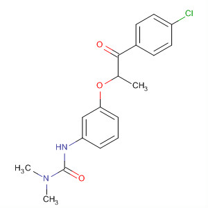 87476-04-8  Urea,N'-[3-[2-(4-chlorophenyl)-1-methyl-2-oxoethoxy]phenyl]-N,N-dimethyl-