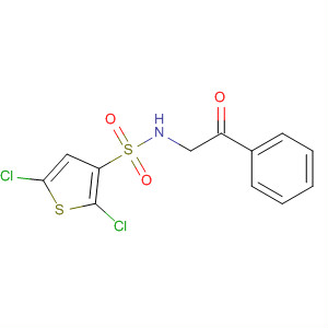 874812-72-3  3-Thiophenesulfonamide, 2,5-dichloro-N-(2-oxo-2-phenylethyl)-