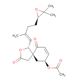 874816-43-0  2-Oxaspiro[4.5]dec-7-ene-3,6-dione,9-(acetyloxy)-1-[(1E)-4-[(2R)-3,3-dimethyloxiranyl]-2-methyl-1-butenyl]-,(1R,5R,9S)-