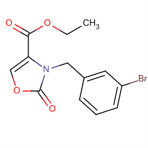 874827-31-3  4-Oxazolecarboxylic acid,3-[(3-bromophenyl)methyl]-2,3-dihydro-2-oxo-, ethyl ester