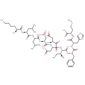 874884-91-0  L-Methionine,L-lysyl-L-leucyl-L-leucyl-L-asparaginyl-L-a-aspartyl-L-asparaginyl-L-isoleucyl-L-phenylalanyl-L-histidyl-