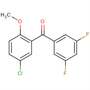 874889-35-7  Methanone, (5-chloro-2-methoxyphenyl)(3,5-difluorophenyl)-