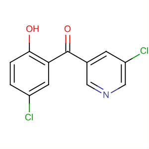 874889-46-0  Methanone, (5-chloro-2-hydroxyphenyl)(5-chloro-3-pyridinyl)-