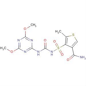 874903-84-1  3-Thiophenecarboxamide,4-[[[[(4,6-dimethoxy-1,3,5-triazin-2-yl)amino]carbonyl]amino]sulfonyl]-5-methyl-