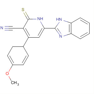 874904-65-1  3-Pyridinecarbonitrile,6-(1H-benzimidazol-2-yl)-1,2-dihydro-4-(4-methoxyphenyl)-2-thioxo-