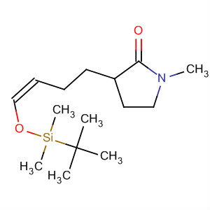 874915-12-5  2-Pyrrolidinone,3-[(3Z)-4-[[(1,1-dimethylethyl)dimethylsilyl]oxy]-3-butenyl]-1-methyl-