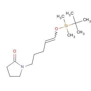 874915-35-2  2-Pyrrolidinone, 1-[5-[[(1,1-dimethylethyl)dimethylsilyl]oxy]-4-pentenyl]-