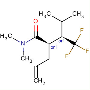 874974-42-2  4-Pentenamide,N,N-dimethyl-2-[(1R)-2-methyl-1-(trifluoromethyl)propyl]-, (2R)-rel-