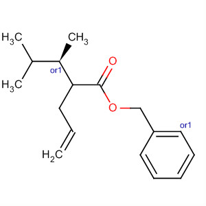 874974-65-9  4-Pentenoic acid, 2-[(1R)-1,2-dimethylpropyl]-, phenylmethyl ester,(2S)-rel-
