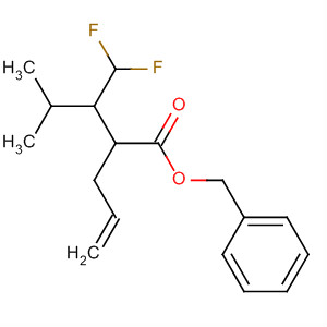 874974-66-0  4-Pentenoic acid, 2-[1-(difluoromethyl)-2-methylpropyl]-, phenylmethylester