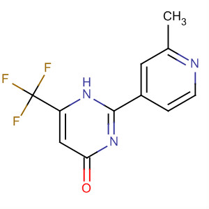 874988-68-8  4(1H)-Pyrimidinone, 2-(2-methyl-4-pyridinyl)-6-(trifluoromethyl)-