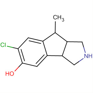 874990-04-2  Indeno[1,2-c]pyrrol-5-ol, 6-chloro-1,2,3,3a,8,8a-hexahydro-8-methyl-