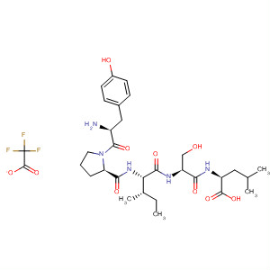 875004-37-8  L-Leucine, L-tyrosyl-L-prolyl-L-isoleucyl-L-seryl-, mono(trifluoroacetate)(salt)