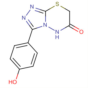 875050-60-5  5H-1,2,4-Triazolo[3,4-b][1,3,4]thiadiazin-6(7H)-one,3-(4-hydroxyphenyl)-