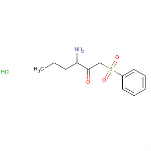 875105-54-7  2-Hexanone, 3-amino-1-(phenylsulfonyl)-, hydrochloride