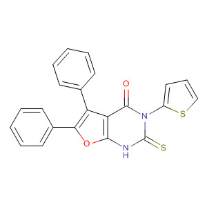 875118-35-7 Furo[2,3-d]pyrimidin-4(1H)-one,2,3-dihydro-5,6-diphenyl-3-(2-thienyl)-2-thioxo-