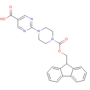 875138-63-9  5-Pyrimidinecarboxylic acid,2-[4-[(9H-fluoren-9-ylmethoxy)carbonyl]-1-piperazinyl]-