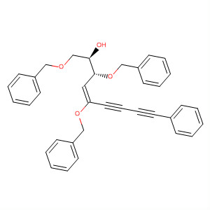 875140-28-6  4-Nonene-6,8-diyn-2-ol, 9-phenyl-1,3,5-tris(phenylmethoxy)-,(2R,3R,4E)- 875140-28-6  4-Nonene-6,8-diyn-2-ol, 9-phenyl-1,3,5-tris(phenylmethoxy)-,(2R,3R,4E)-