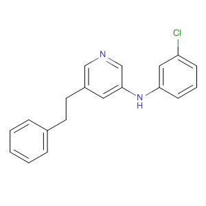 875146-04-6  3-Pyridinamine, N-(3-chlorophenyl)-5-(2-phenylethyl)-
