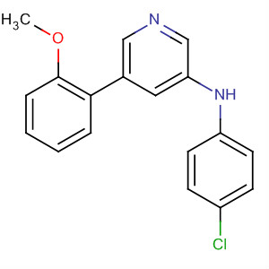 875146-47-7  3-Pyridinamine, N-(4-chlorophenyl)-5-(2-methoxyphenyl)-