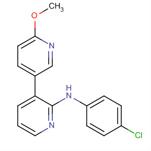 875146-75-1  [3,3'-Bipyridin]-5-amine, N-(4-chlorophenyl)-6'-methoxy-