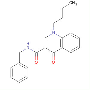 875148-83-7  3-Quinolinecarboxamide, 1-butyl-1,4-dihydro-4-oxo-N-(phenylmethyl)-