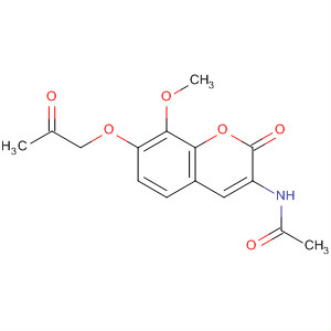875153-80-3  Acetamide,N-[8-methoxy-2-oxo-7-(2-oxopropoxy)-2H-1-benzopyran-3-yl]-