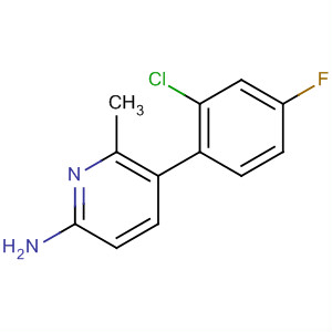 875167-08-1  2-Pyridinamine, 5-(2-chloro-4-fluorophenyl)-6-methyl-