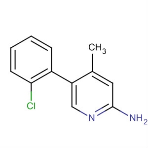 875167-13-8  2-Pyridinamine, 5-(2-chlorophenyl)-4-methyl-