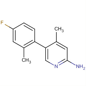 875167-14-9  2-Pyridinamine, 5-(4-fluoro-2-methylphenyl)-4-methyl-