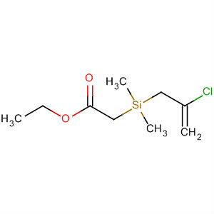 875167-71-8  Acetic acid, [(2-chloro-2-propenyl)dimethylsilyl]-, ethyl ester
