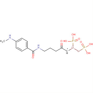 87517-60-0  Phosphonic acid, [5-[[4-(methylamino)benzoyl]amino]-2-oxopentyl]-,dilithium salt